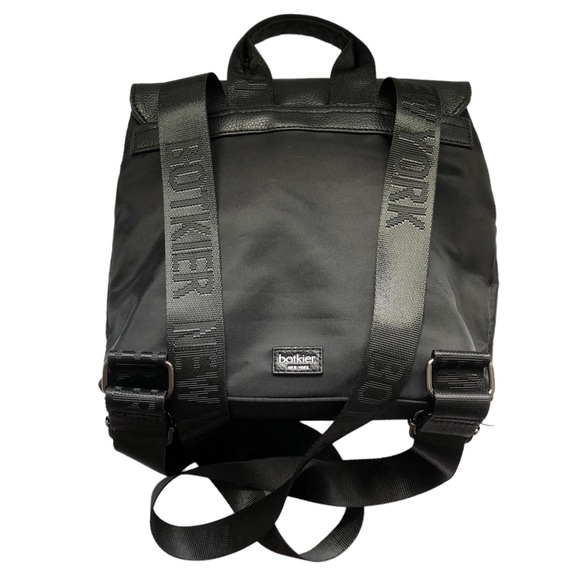 New Botkier Black Trigger Mini Nylon Backpack - Picture 3 of 8